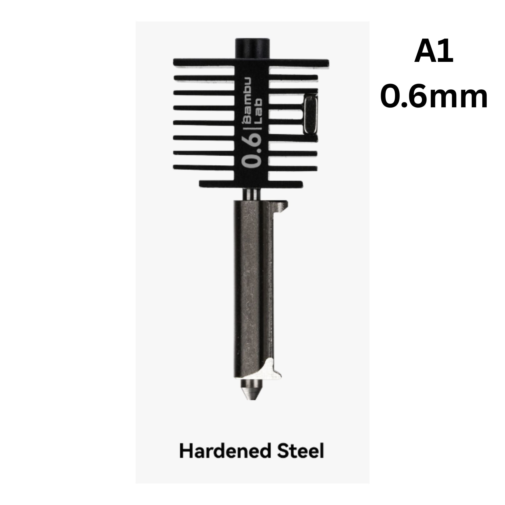 Bambu Lab A1 Hardened Steel Nozzle 0.6mm