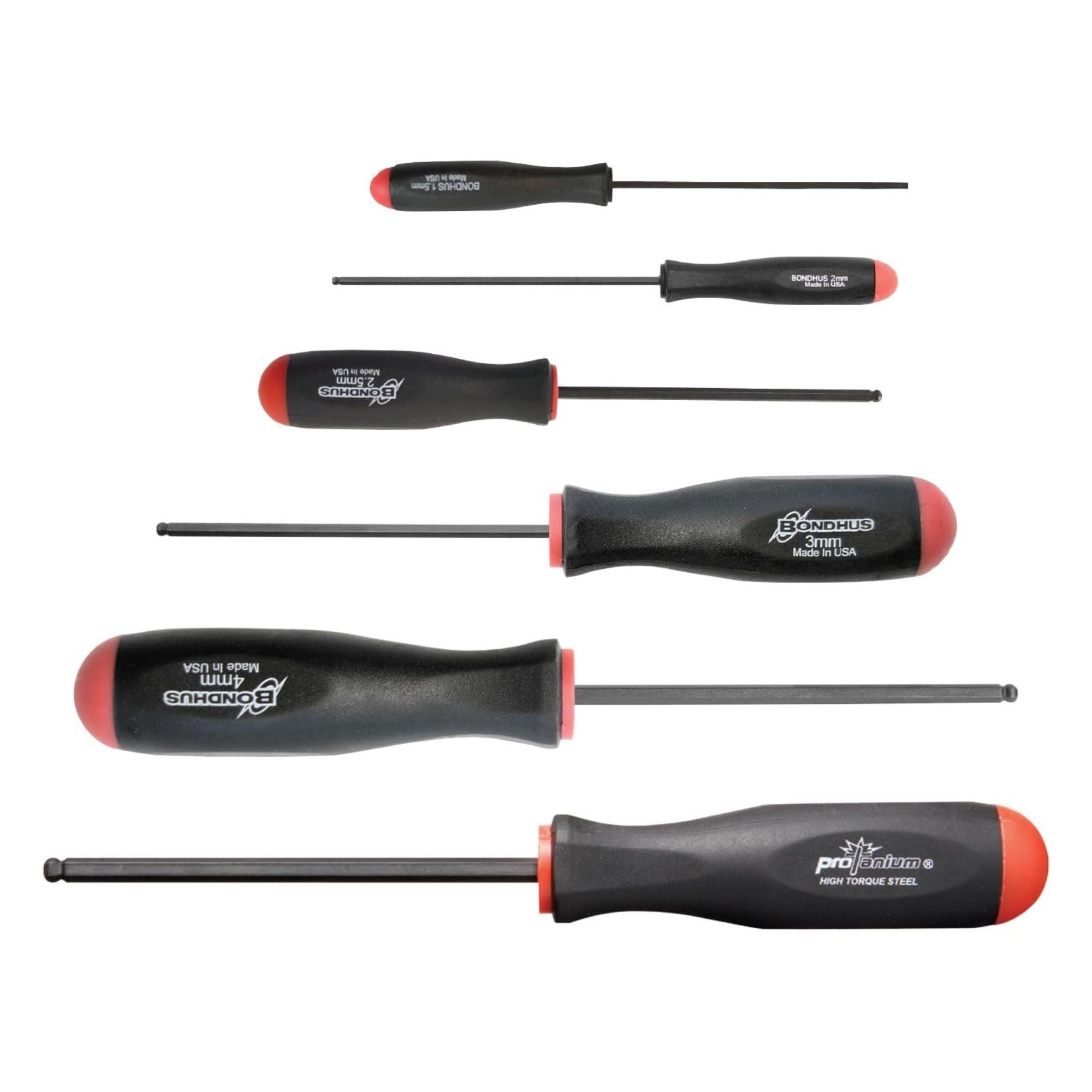 Ball Hex Driver Set (Metric 1.5 - 5.0mm)